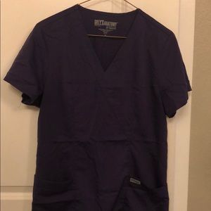 GREYS ANATOMY MEDIUM SCRUB TOP